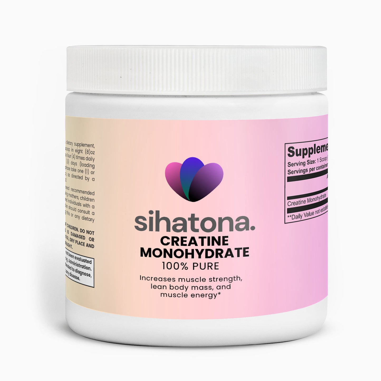 Sihatona® Creatine Monohydrate – 100% Pure