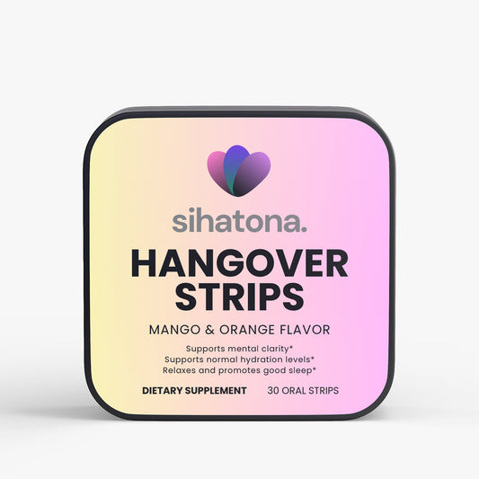 Sihatona® HANGOVER STRIPS – Mango & Orange Flavor