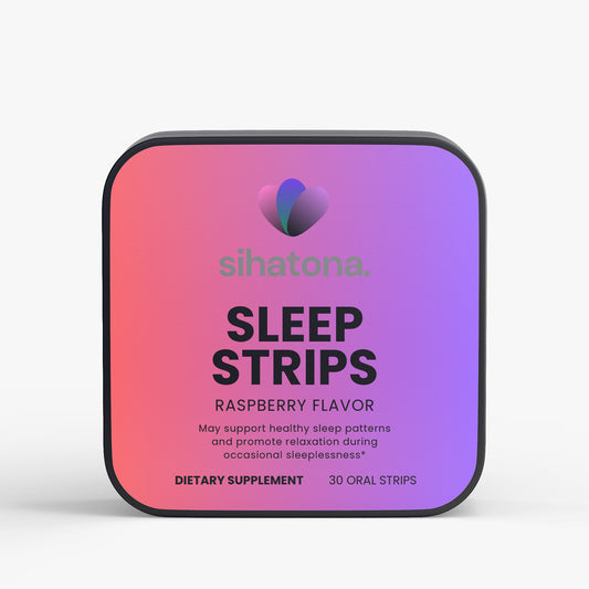 Sihatona® SLEEP STRIPS – Raspberry Flavor
